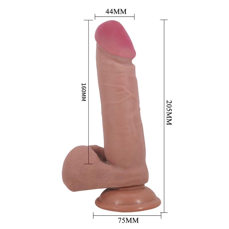 Dildo con Piel Deslizante 205 cm