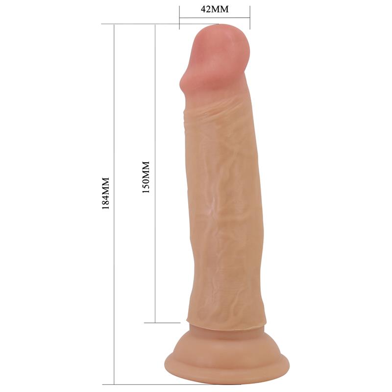 Dildo con Piel Deslizante 184 cm