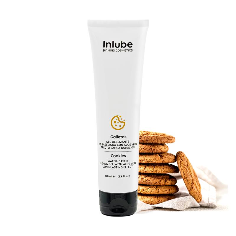 Lubricante a Base de Agua Galletas Inlube 100 ml