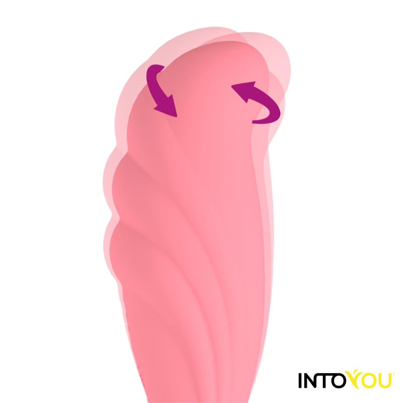 Huevo Vibrador con Movimiento Waving con APP USB