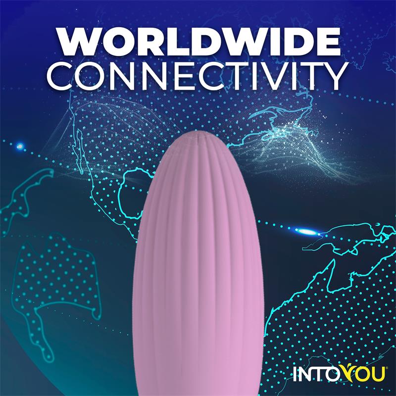 Huevo Vibrador con Bolas Internas con Rotacion y APP USB