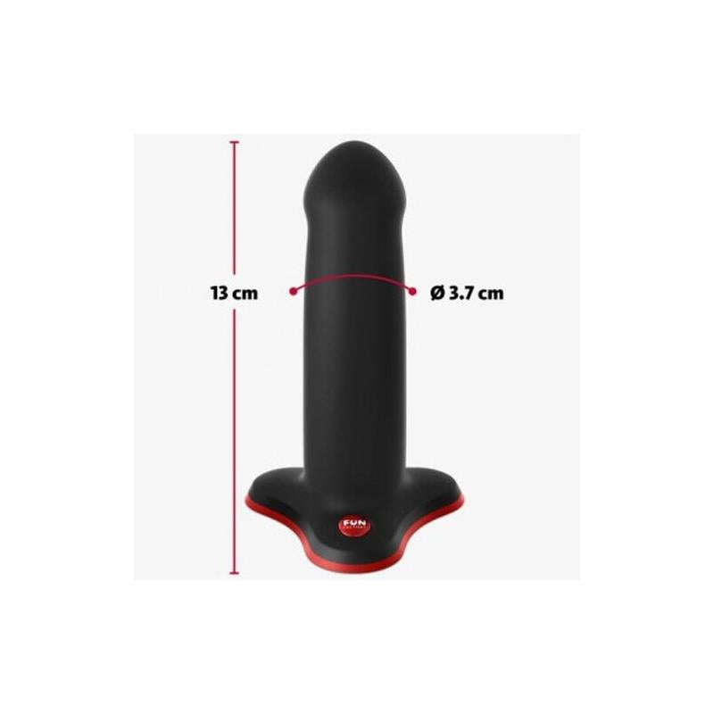 Amor Dildo Black Red