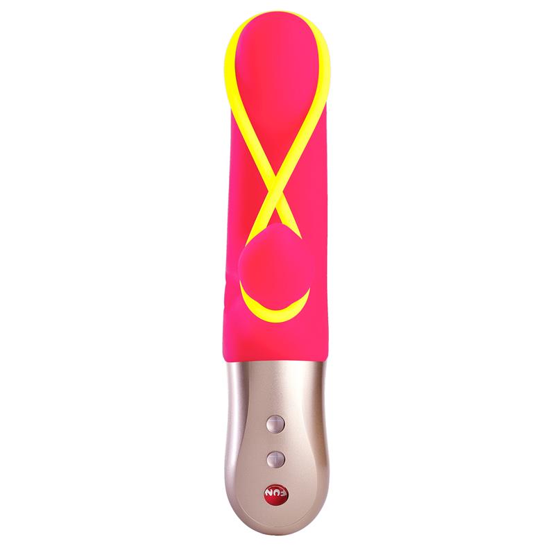 Amorino Vibrador del Punto G Pink Neon Yellow