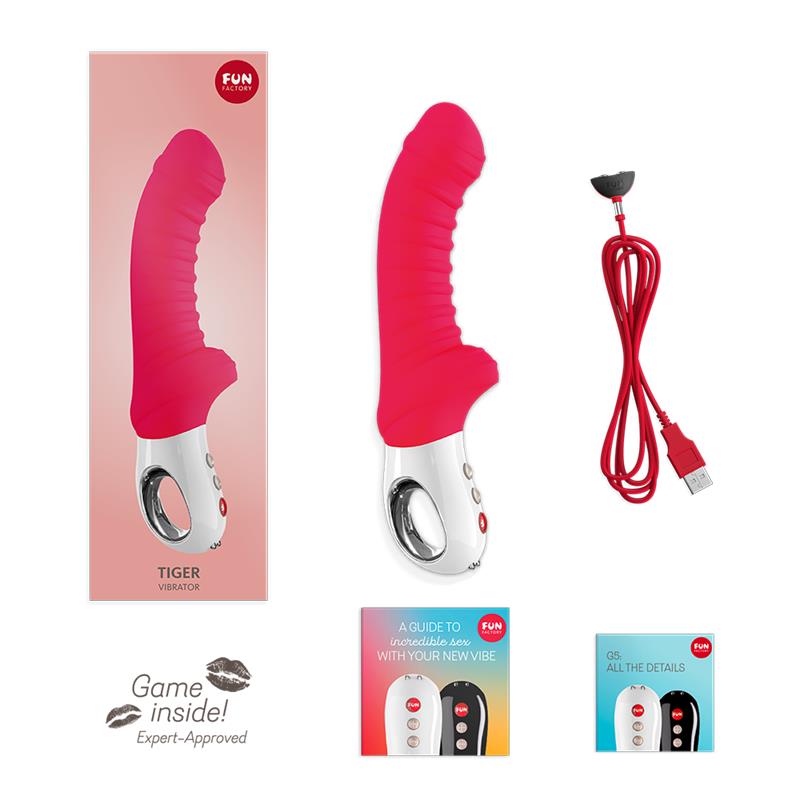 Vibrador Tiger India Red