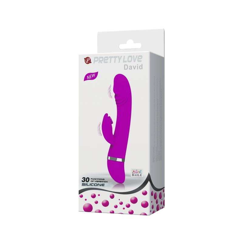 Vibrador David Color Purpura