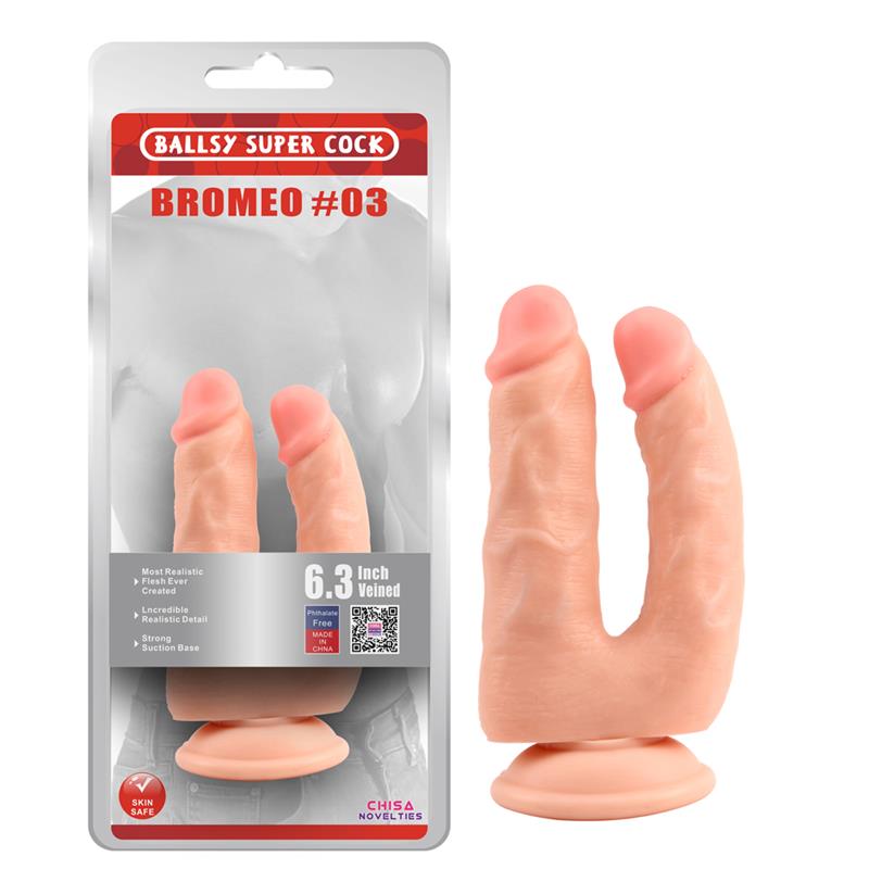 Dildo Doble Bromeo N3 Natural