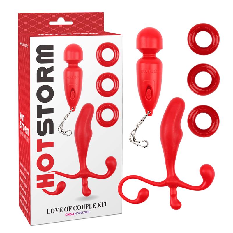 Kit Anal Wave Probe Rojo