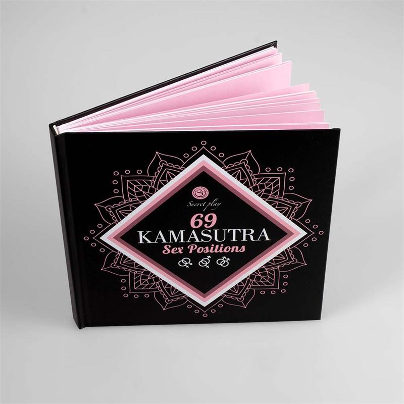 Libro Kamasutra 69 Posturas ES EN DE FR NL PT