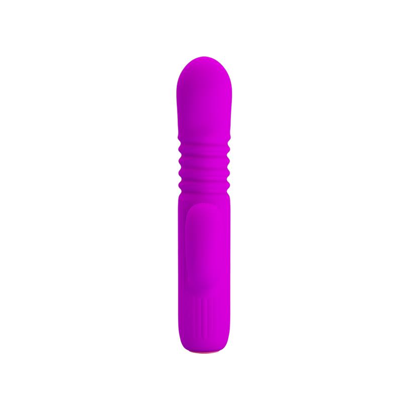 Leopold Vibrador con Funcion de Movimiento USB Silicona