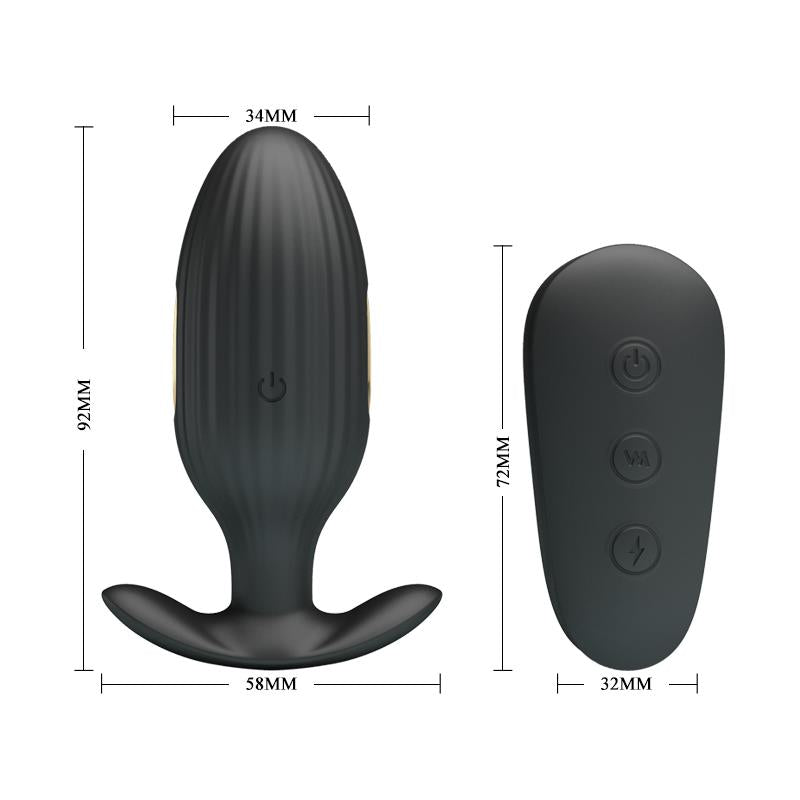 Royal Pleasure Plug Anal con Electro Estimulacion USB