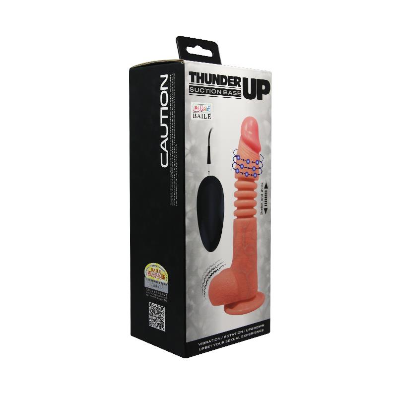 Vibrador con Rotacion y Movimiento Telescopico Thunder Up