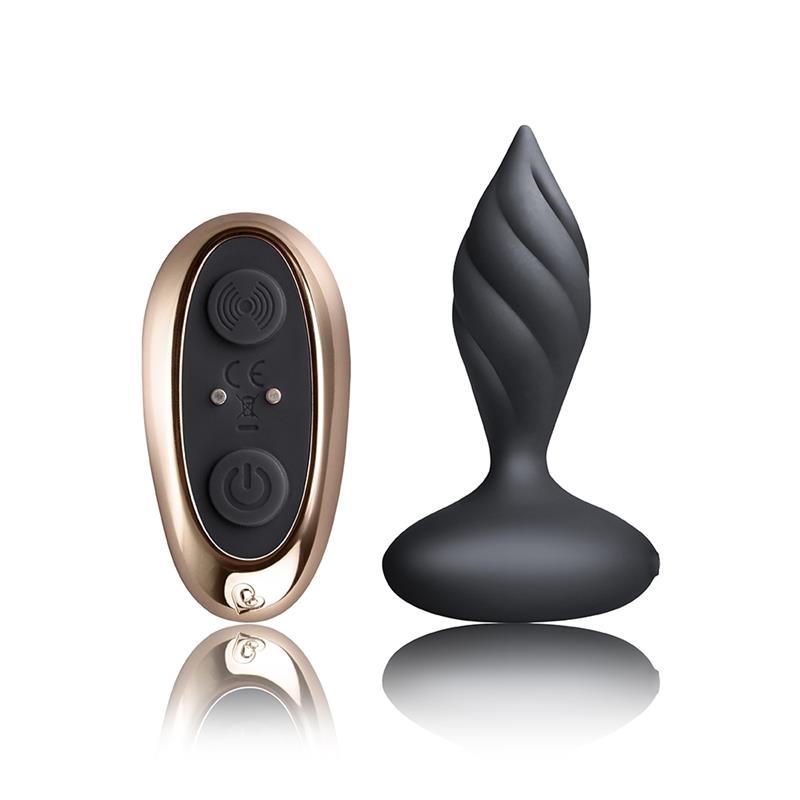 Plug Anal con Control Remoto Petite Sensations Desire Negro