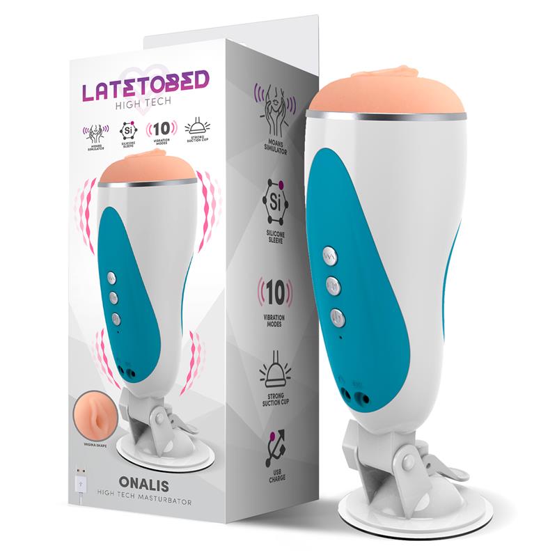 Onalis High Tech Masturbador Sistema Gemidos y Vibracion Vagina USB