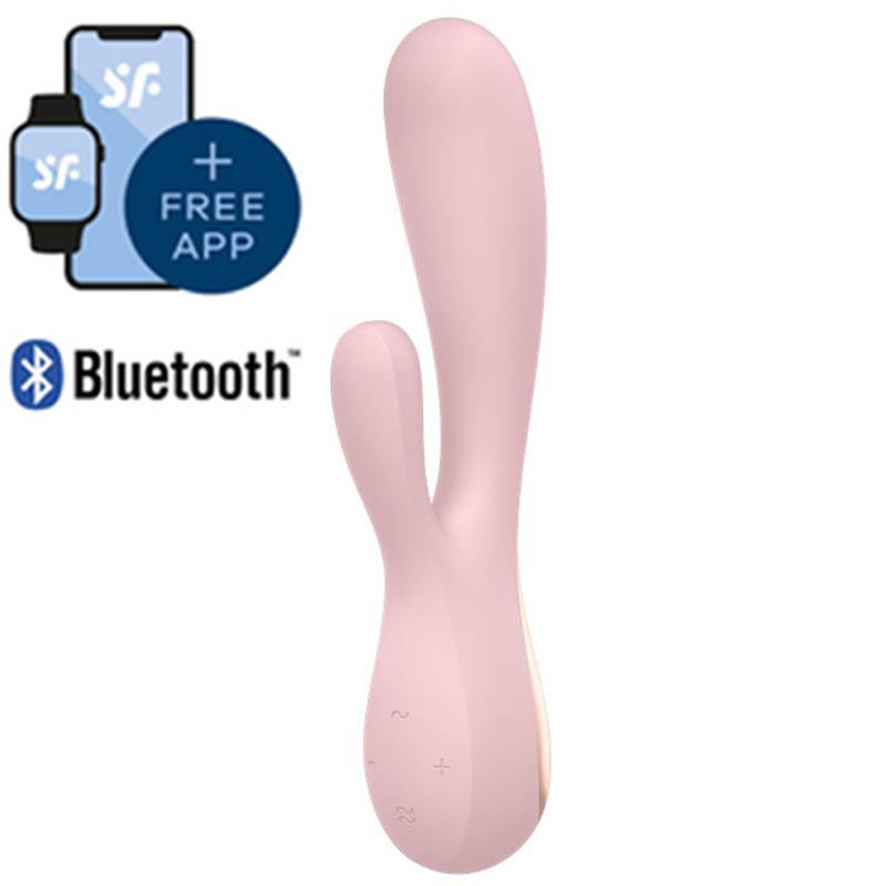 Mono Flex Vibrador con APP Mauve