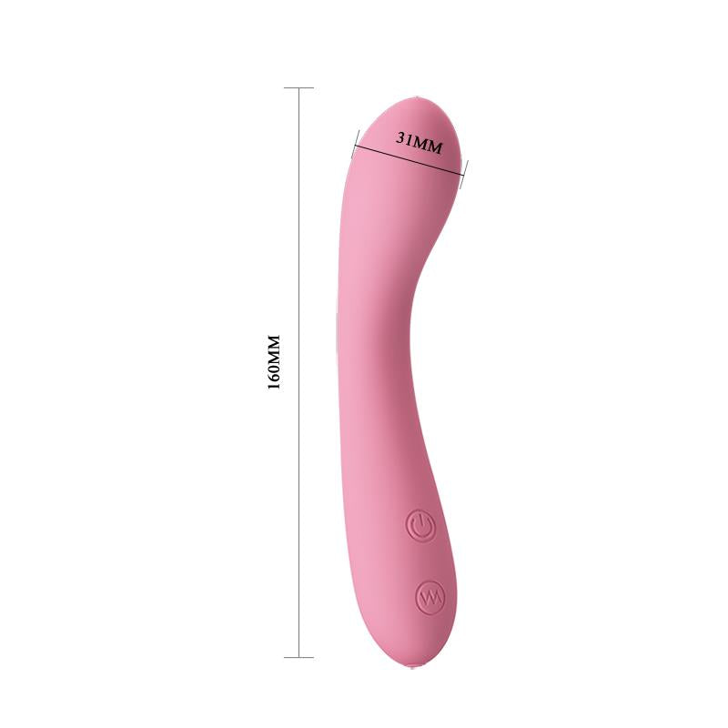 Vibrador Gloria Color Rosa Claro