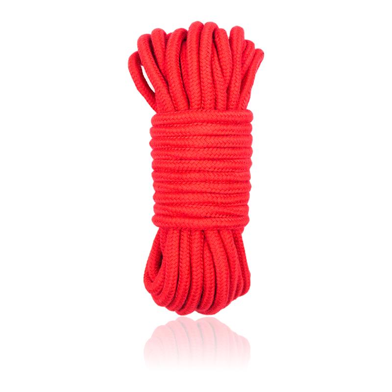 Cuerda de Bondage de Algodon 10 Metros Rojo